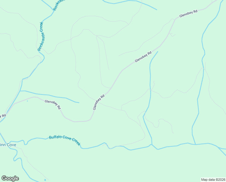 map of restaurants, bars, coffee shops, grocery stores, and more near 1590 Glenobey Road in Jamestown