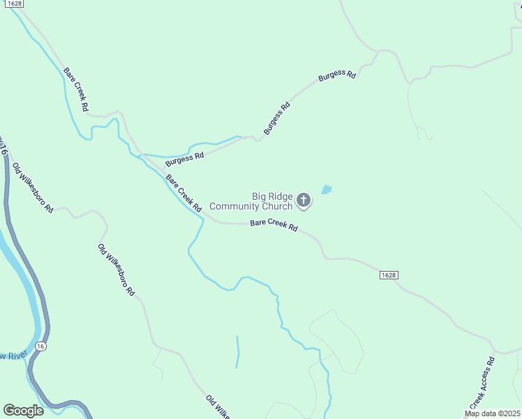 map of restaurants, bars, coffee shops, grocery stores, and more near 1763 Bare Creek Road in Jefferson