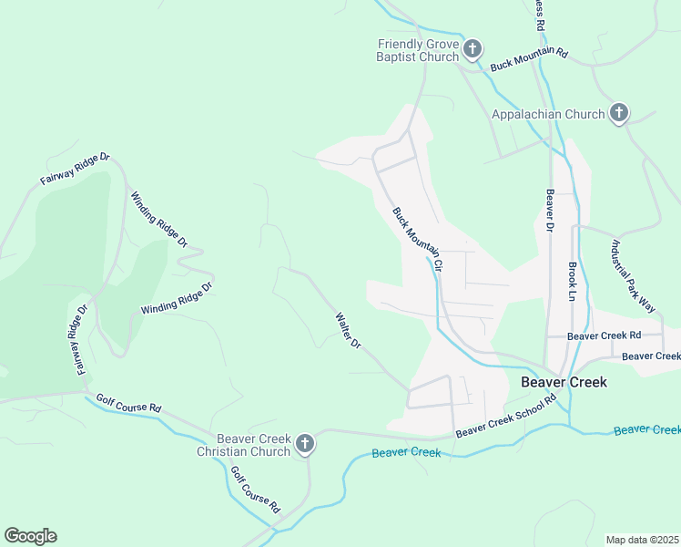 map of restaurants, bars, coffee shops, grocery stores, and more near 284 Joe Lyalls Road in West Jefferson