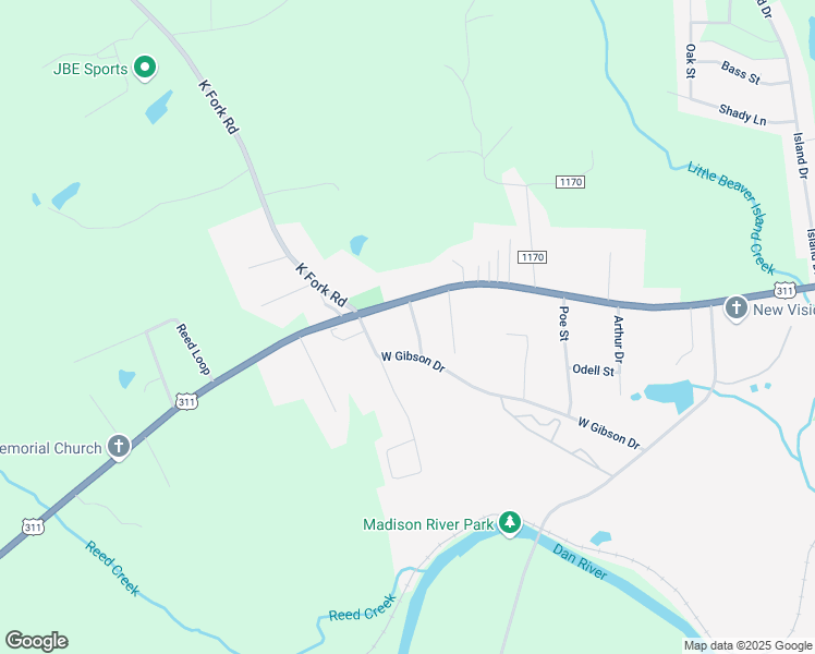 map of restaurants, bars, coffee shops, grocery stores, and more near 311 West Gibson Drive in Madison