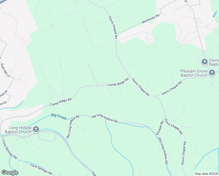 map of restaurants, bars, coffee shops, grocery stores, and more near 640 Camp Ridge Road in LaFollette
