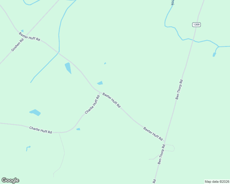 map of restaurants, bars, coffee shops, grocery stores, and more near 715 Baxter Huff Road in Oxford