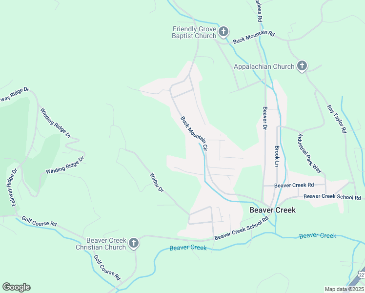 map of restaurants, bars, coffee shops, grocery stores, and more near 537 Buck Mountain Circle in West Jefferson
