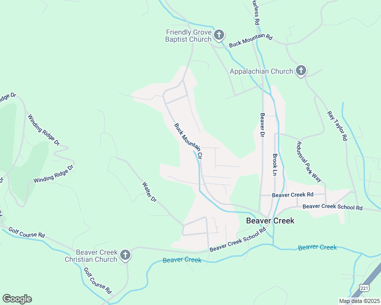 map of restaurants, bars, coffee shops, grocery stores, and more near 705 Buck Mountain Circle in West Jefferson