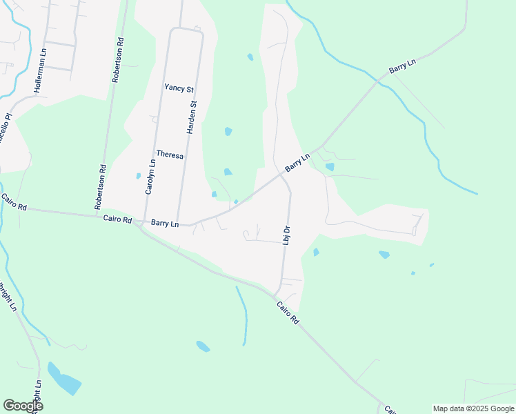 map of restaurants, bars, coffee shops, grocery stores, and more near 1313 Barry Lane in Gallatin