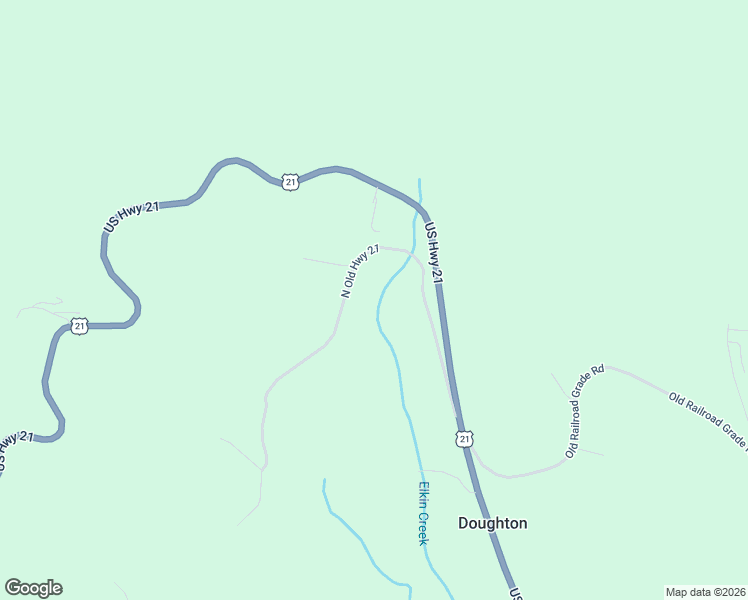 map of restaurants, bars, coffee shops, grocery stores, and more near 445 North Old Highway 21 in Thurmond