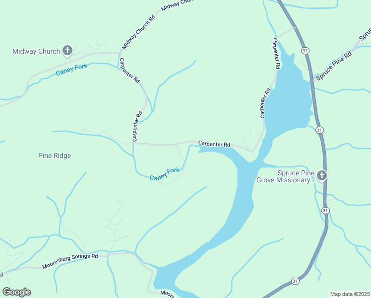 map of restaurants, bars, coffee shops, grocery stores, and more near 306 Carpenter Rd in Hawkins