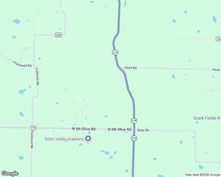 map of restaurants, bars, coffee shops, grocery stores, and more near 10995 Arkansas 279 in Centerton
