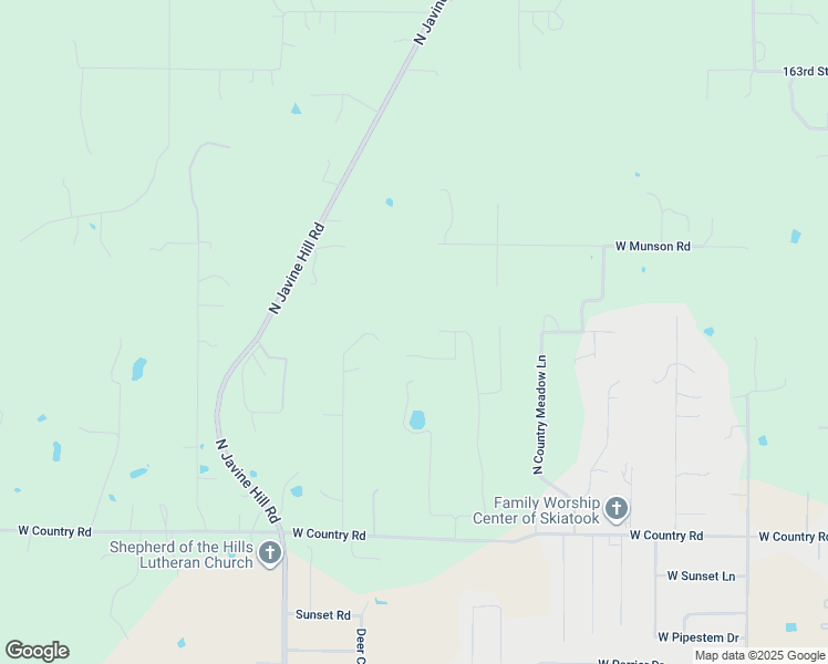 map of restaurants, bars, coffee shops, grocery stores, and more near 15848 Colonial Lane in Skiatook