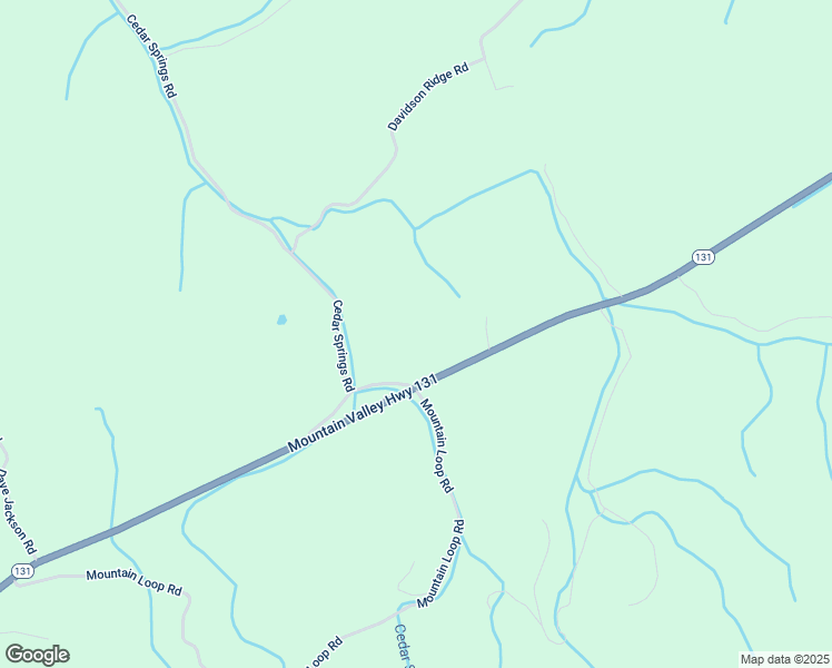map of restaurants, bars, coffee shops, grocery stores, and more near 3481 Mountain Valley Highway 131 in Thorn Hill