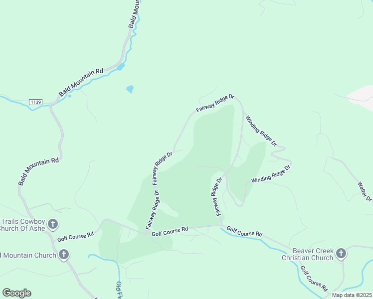 map of restaurants, bars, coffee shops, grocery stores, and more near 154 Golf View Court in West Jefferson