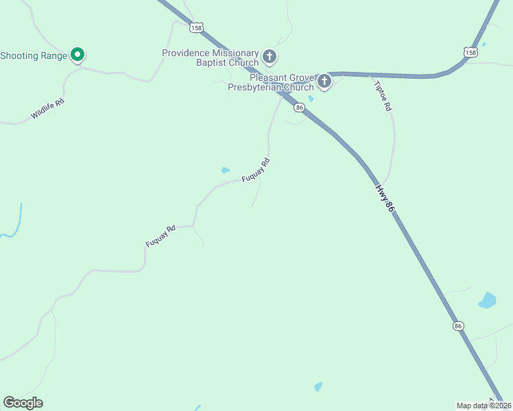 map of restaurants, bars, coffee shops, grocery stores, and more near 125 Evans Lane in Yanceyville