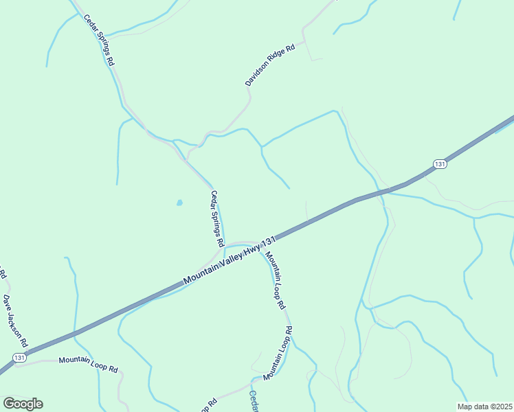 map of restaurants, bars, coffee shops, grocery stores, and more near 3481 Mountain Valley Highway 131 in Thorn Hill