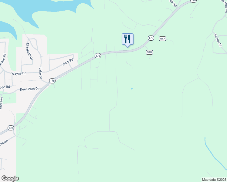 map of restaurants, bars, coffee shops, grocery stores, and more near 337 Grand Oak Road in Lakeview