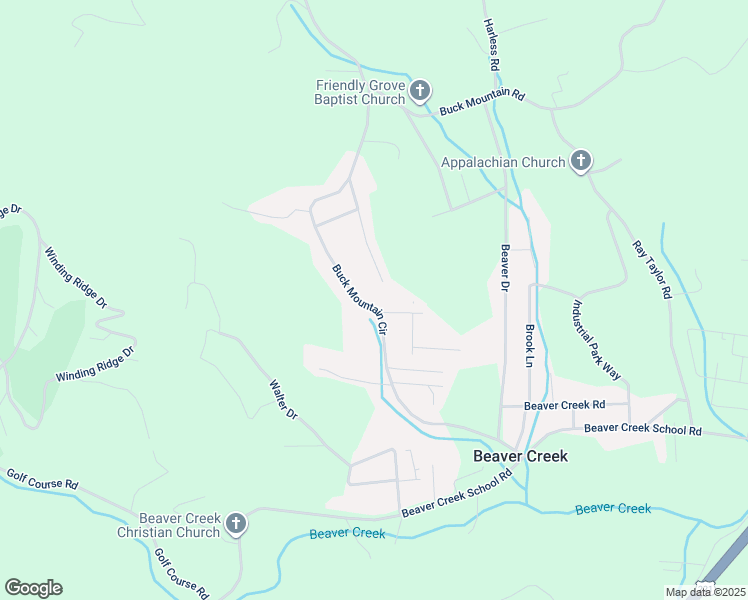 map of restaurants, bars, coffee shops, grocery stores, and more near 676 Buck Mountain Circle in West Jefferson
