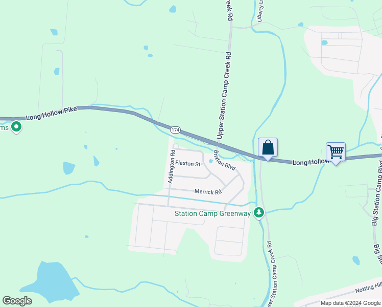 map of restaurants, bars, coffee shops, grocery stores, and more near 1025 Addington Road in Hendersonville