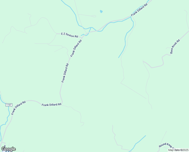 map of restaurants, bars, coffee shops, grocery stores, and more near Frank Dillard Road in Jefferson