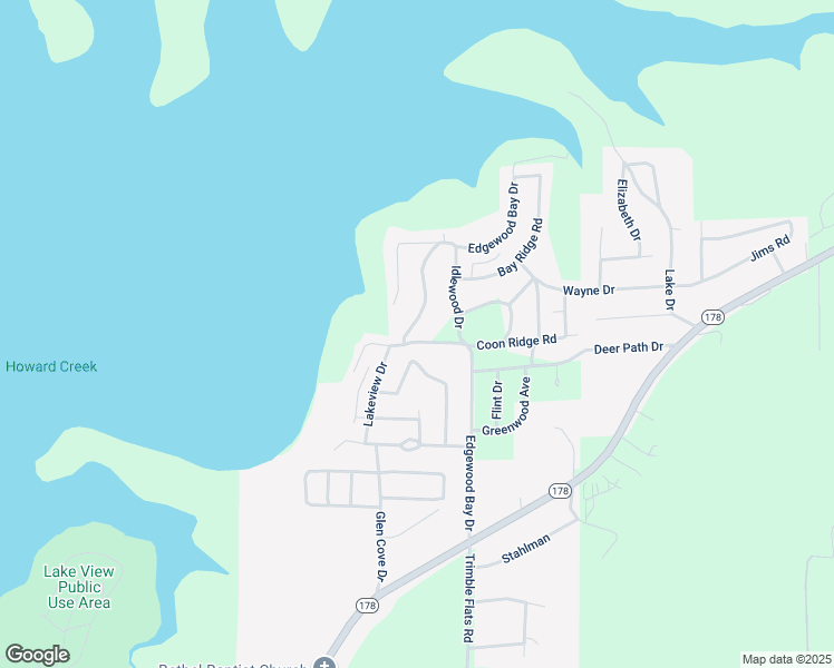 map of restaurants, bars, coffee shops, grocery stores, and more near 656 Edgewood Bay Drive in Lakeview