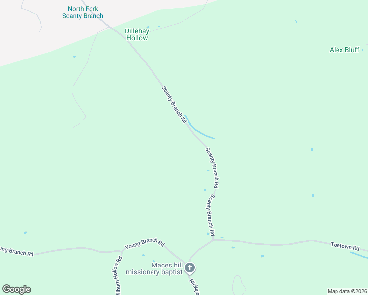 map of restaurants, bars, coffee shops, grocery stores, and more near 59 Scanty Branch Rd in Dixon Springs