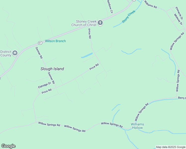 map of restaurants, bars, coffee shops, grocery stores, and more near 274 Price Road in Elizabethton