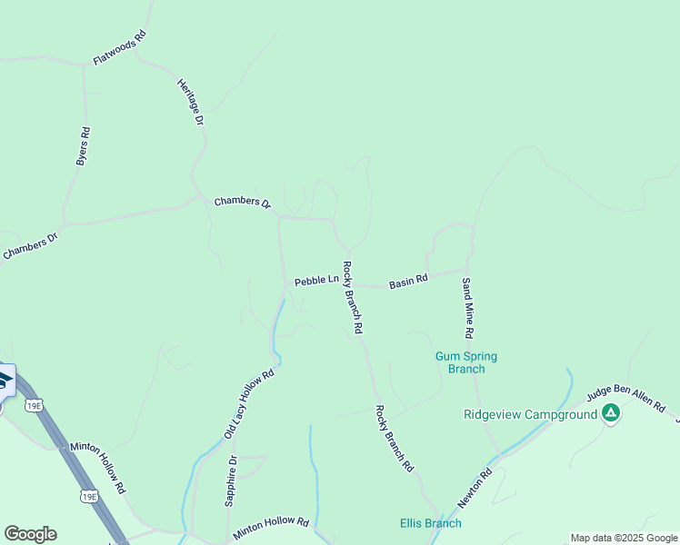 map of restaurants, bars, coffee shops, grocery stores, and more near 295 Rocky Branch Road in Elizabethton