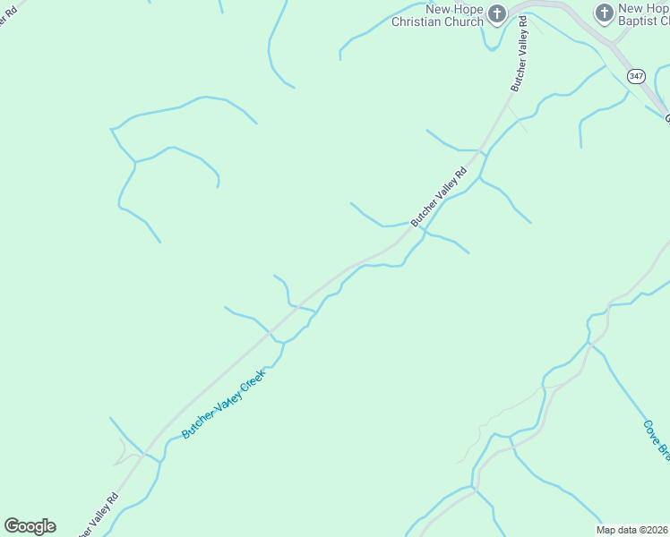 map of restaurants, bars, coffee shops, grocery stores, and more near 773 Butcher Valley Road in Rogersville