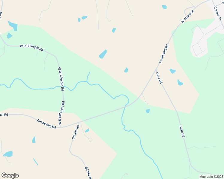map of restaurants, bars, coffee shops, grocery stores, and more near Caves Mill Road in Dobson