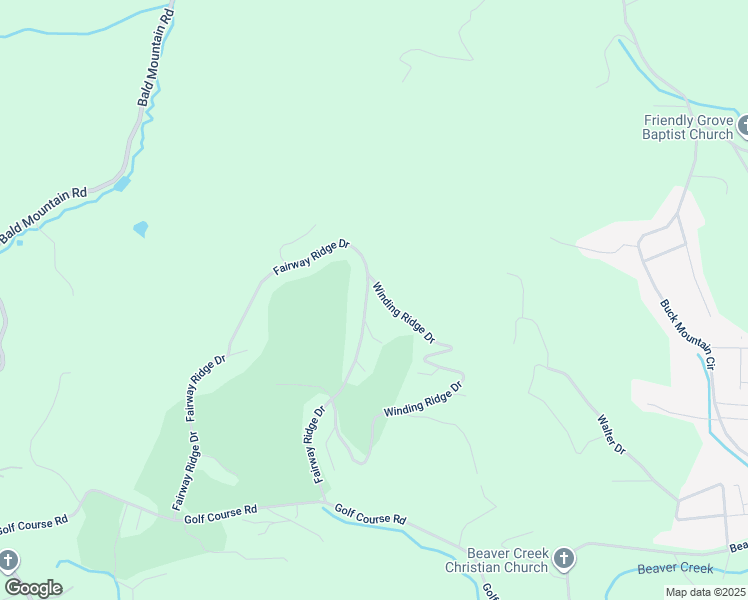 map of restaurants, bars, coffee shops, grocery stores, and more near 1067 Winding Ridge Drive in West Jefferson