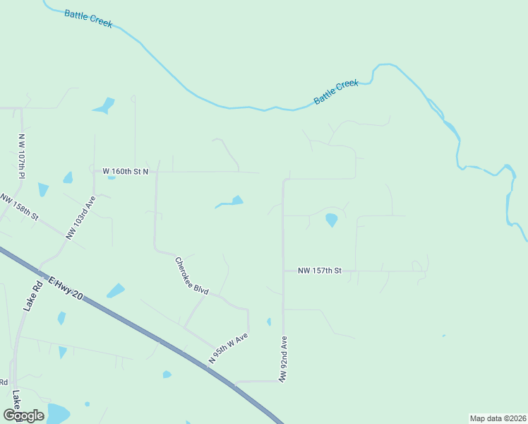 map of restaurants, bars, coffee shops, grocery stores, and more near 9263 West 159th Place North in Skiatook