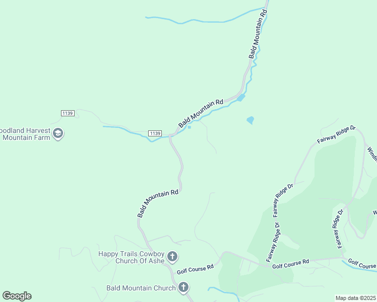 map of restaurants, bars, coffee shops, grocery stores, and more near 2380 Bald Mountain Road in West Jefferson