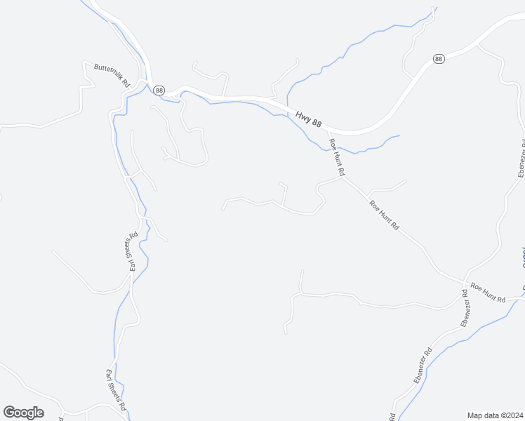 map of restaurants, bars, coffee shops, grocery stores, and more near 547 Painted Laurel Drive in Jefferson
