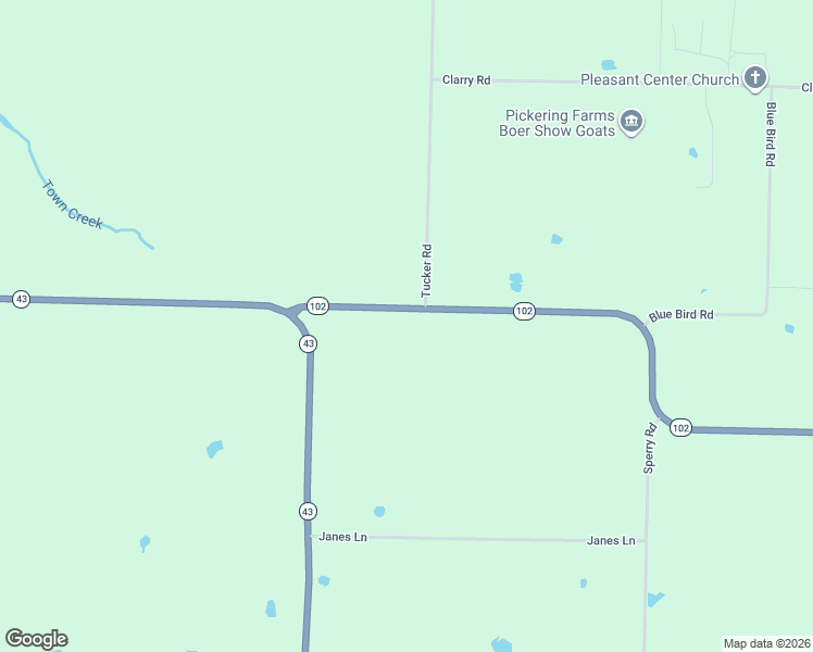 map of restaurants, bars, coffee shops, grocery stores, and more near 24401 Arkansas 102 in Gravette