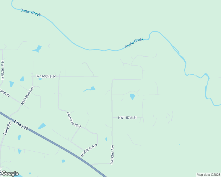 map of restaurants, bars, coffee shops, grocery stores, and more near 9263 West 159th Place North in Skiatook