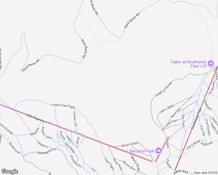 map of restaurants, bars, coffee shops, grocery stores, and more near in Angel Fire