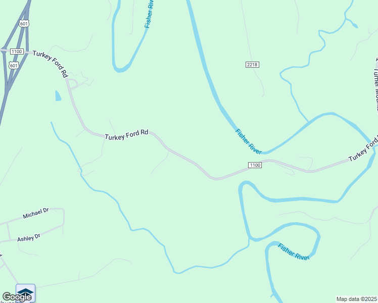 map of restaurants, bars, coffee shops, grocery stores, and more near 641 Turkey Ford Road in Dobson