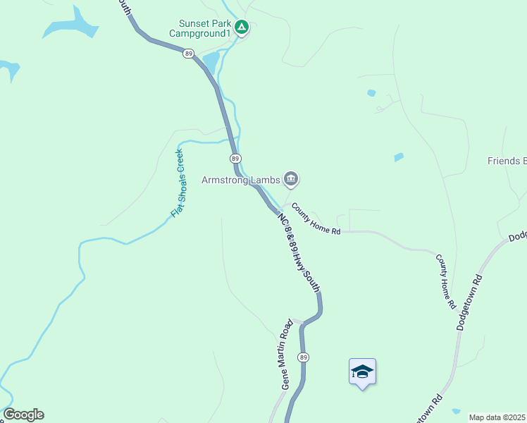 map of restaurants, bars, coffee shops, grocery stores, and more near 1904 North Carolina 8 & 89 Highway South in Walnut Cove