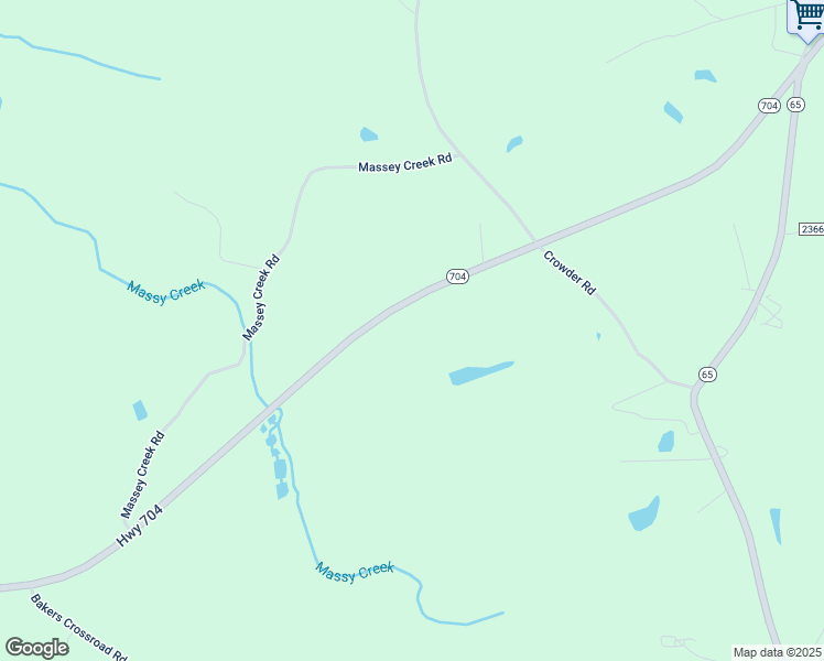 map of restaurants, bars, coffee shops, grocery stores, and more near 624 Highway 704 in Madison