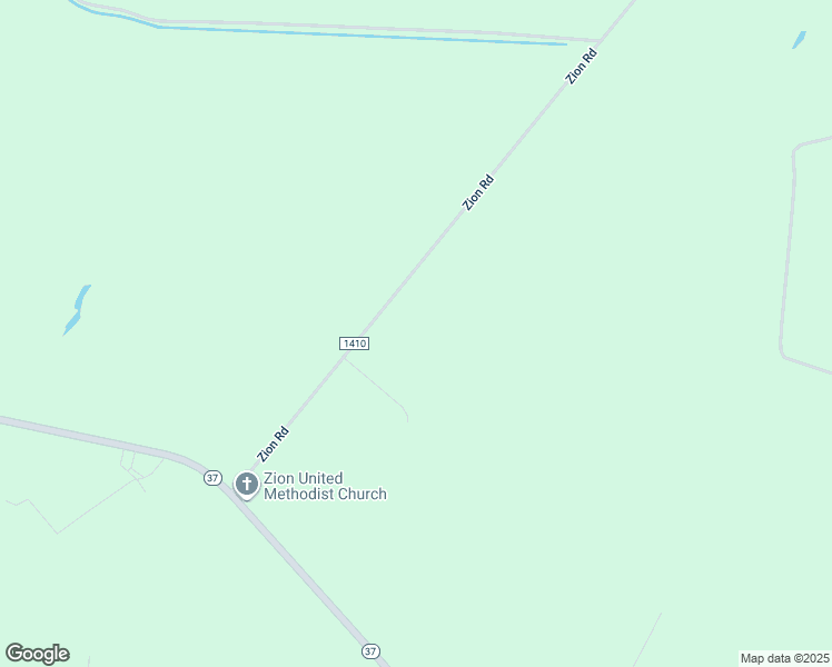 map of restaurants, bars, coffee shops, grocery stores, and more near 109 Zion Road in Hobbsville