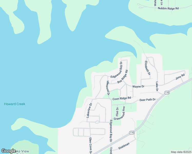 map of restaurants, bars, coffee shops, grocery stores, and more near 66 Shoreline Drive in Lakeview