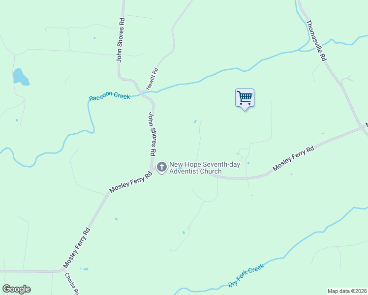 map of restaurants, bars, coffee shops, grocery stores, and more near 1894 Bethel Road in Chapmansboro