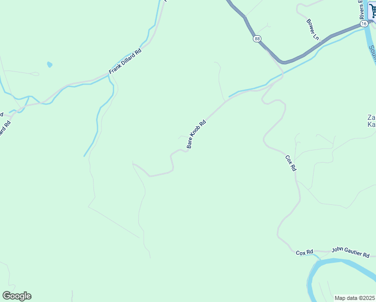 map of restaurants, bars, coffee shops, grocery stores, and more near Bare Knob Road in Ashe County