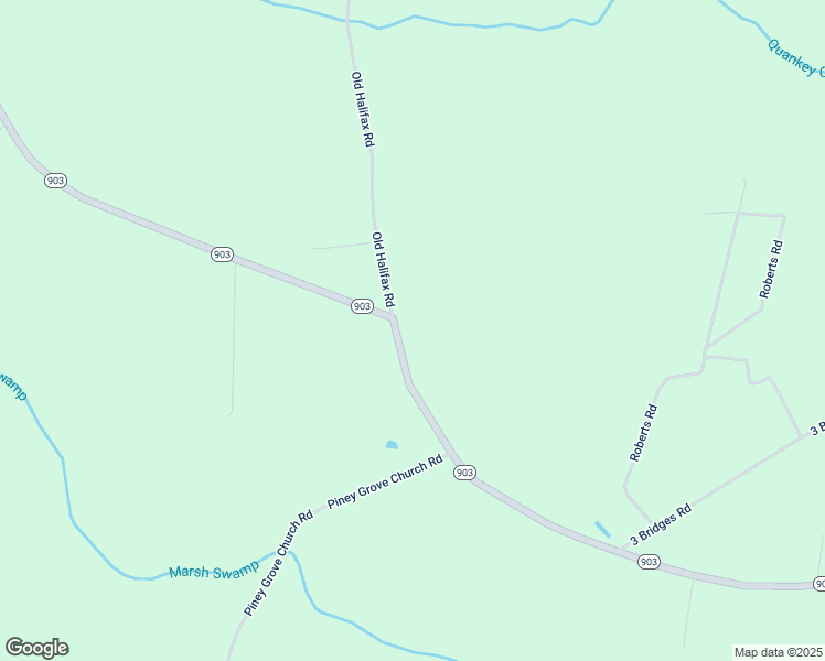 map of restaurants, bars, coffee shops, grocery stores, and more near 7145 North Carolina 903 in Roanoke Rapids