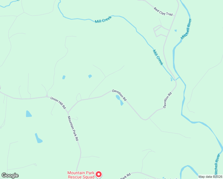 map of restaurants, bars, coffee shops, grocery stores, and more near 325 Devotion Road in Thurmond