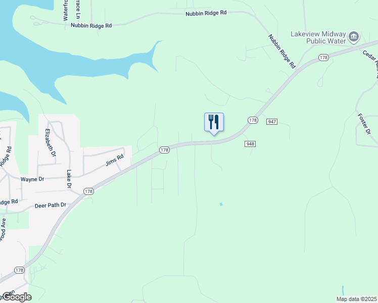 map of restaurants, bars, coffee shops, grocery stores, and more near 61 Grand Oak Road in Lakeview
