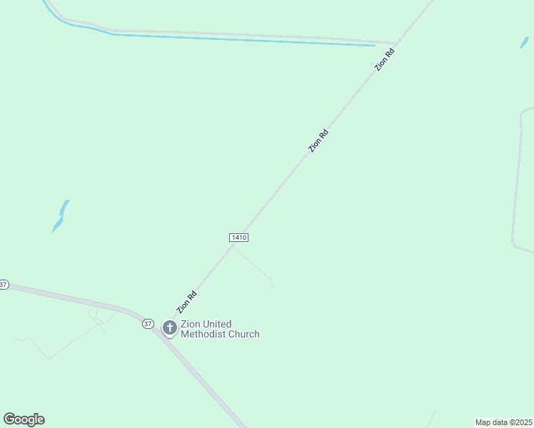 map of restaurants, bars, coffee shops, grocery stores, and more near 109 Zion Road in Hobbsville