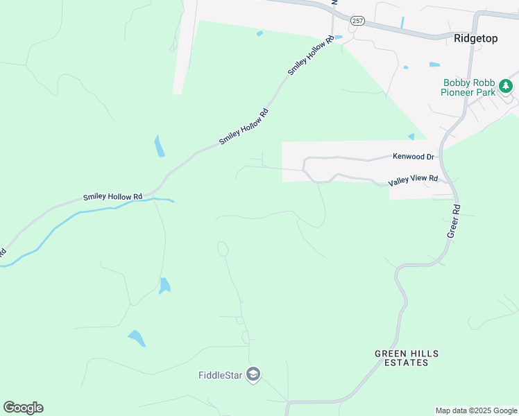 map of restaurants, bars, coffee shops, grocery stores, and more near 6179 Valley View Road in Goodlettsville