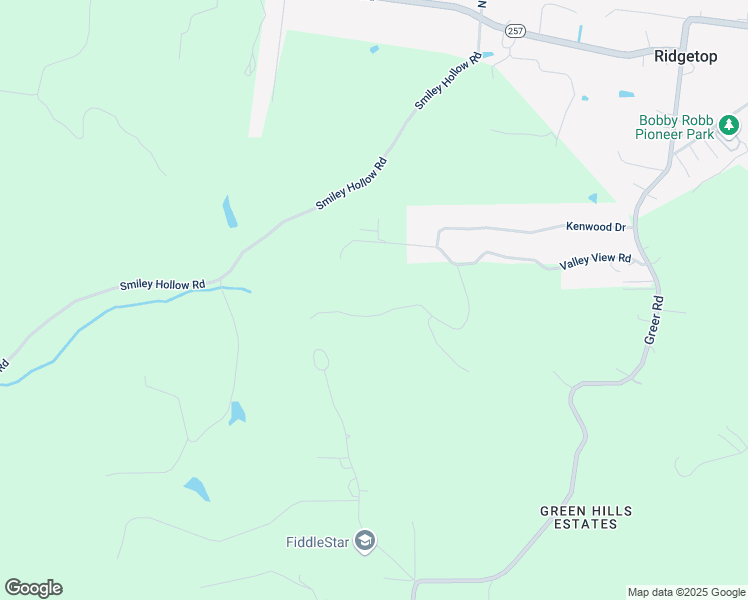 map of restaurants, bars, coffee shops, grocery stores, and more near 6179 Valley View Road in Goodlettsville