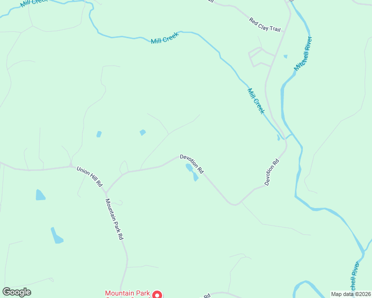 map of restaurants, bars, coffee shops, grocery stores, and more near 325 Devotion Road in Thurmond