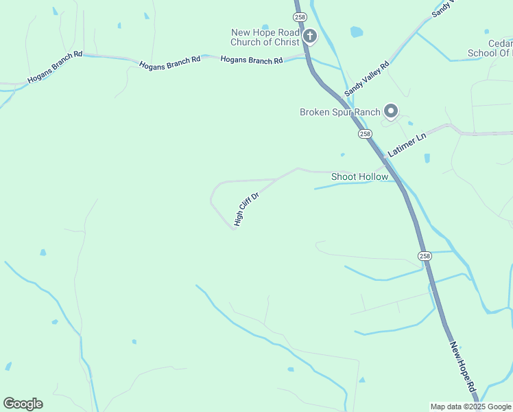 map of restaurants, bars, coffee shops, grocery stores, and more near 213 High Cliff Drive in Hendersonville