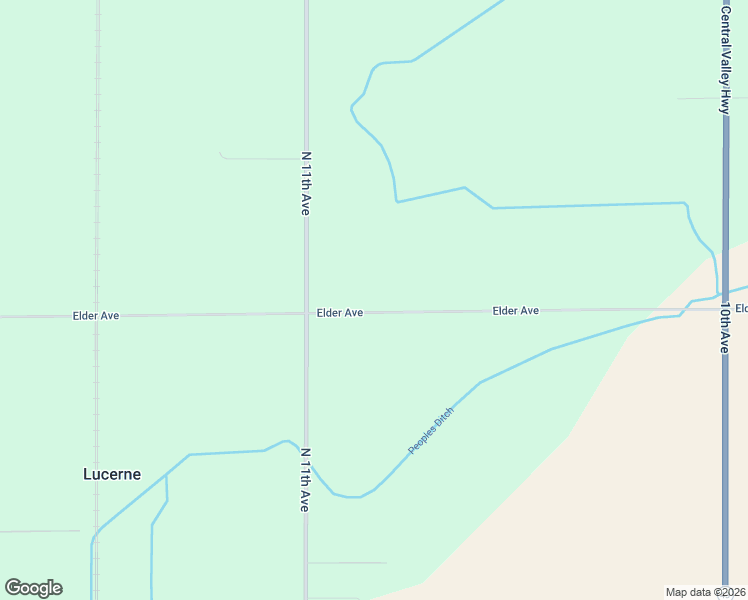map of restaurants, bars, coffee shops, grocery stores, and more near 10842 Elder Avenue in Hanford